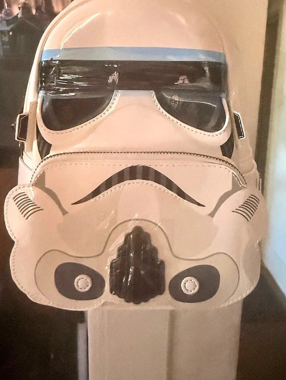 Loungefly Star Wars Stormtrooper Lenticular Cosplay Mini Backpack.